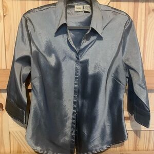 Shimmery Silver Falls Creek Dress Shirt